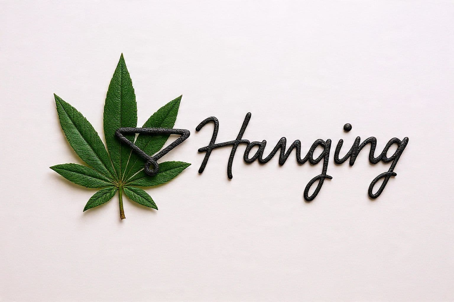 Hanging logo